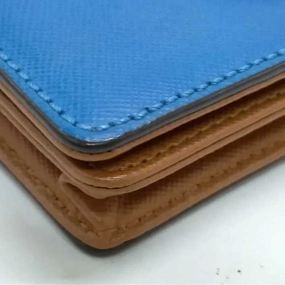 Tory Burch Blue Leather Wallet - Picture 7 of 7